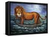 Sea Lion-Leah Saulnier-Framed Stretched Canvas