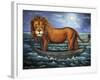 Sea Lion-Leah Saulnier-Framed Giclee Print