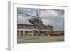 Sea Lynx and Sea King Helicopters of the German Navy-null-Framed Photographic Print