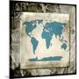 Sea Map II-LightBoxJournal-Mounted Giclee Print