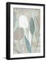 Sea Mist Floral I-Flora Kouta-Framed Art Print