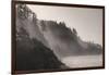 Sea mist rises along Indian Beach at Ecola State Park in Cannon Beach, Oregon, USA-Chuck Haney-Framed Photographic Print