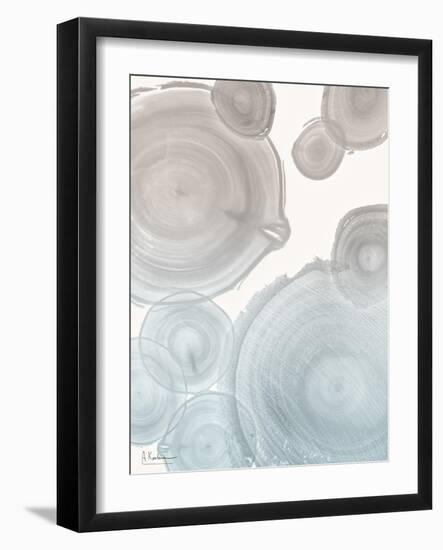 Sea Mist Tree Rings 2-Albert Koetsier-Framed Art Print