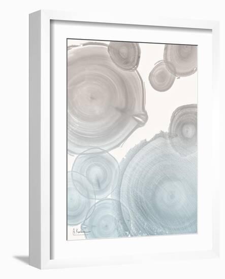 Sea Mist Tree Rings 2-Albert Koetsier-Framed Art Print