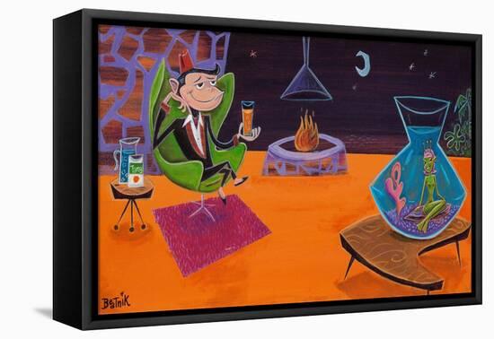 Sea Monkey-Beatnik (Graeme Mckim)-Framed Stretched Canvas