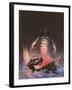 Sea Monster (cover art for Eerie #3 and Creepy #97)-Frank Frazetta-Framed Art Print