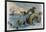 Sea Monster Looks at a Sailing Ship-R. Andre-Framed Photographic Print