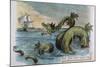 Sea Monster Looks at a Sailing Ship-R. Andre-Mounted Photographic Print