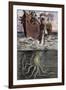 Sea Monster-null-Framed Giclee Print