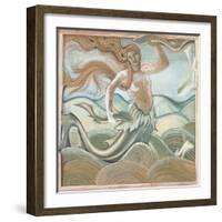 Sea Nymph-Edward Burne-Jones-Framed Giclee Print