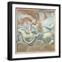 Sea Nymph-Edward Burne-Jones-Framed Giclee Print