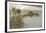 Sea Oats on Gulf of Mexico at South Padre Island, Texas, USA-Larry Ditto-Framed Photographic Print