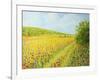 Sea Of Blossom-kirilstanchev-Framed Art Print