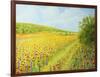 Sea Of Blossom-kirilstanchev-Framed Art Print