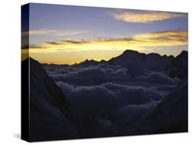 Sea of Clouds Over Pumori-Michael Brown-Stretched Canvas