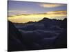 Sea of Clouds Over Pumori-Michael Brown-Stretched Canvas