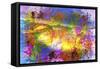 Sea Of Colors-Ata Alishahi-Framed Stretched Canvas