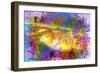 Sea Of Colors-Ata Alishahi-Framed Giclee Print