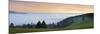 Sea of Fog, View from Schauinsland Mountain, Black Forest, Baden Wurttemberg, Germany, Europe-Markus Lange-Mounted Photographic Print