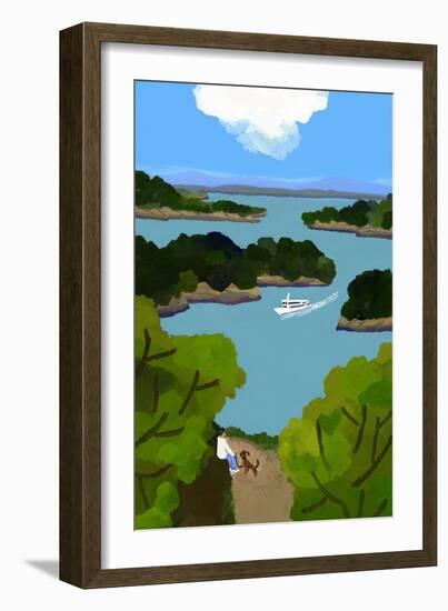 Sea of Japan-Hiroyuki Izutsu-Framed Giclee Print