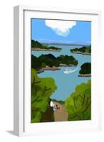 Sea of Japan-Hiroyuki Izutsu-Framed Giclee Print