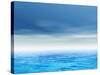 Sea or Ocean Water Waves and Sky Cloudscape-bestdesign36-Stretched Canvas