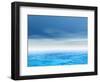Sea or Ocean Water Waves and Sky Cloudscape-bestdesign36-Framed Photographic Print
