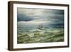 Sea-Piece, 1882-David James-Framed Giclee Print
