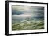 Sea-Piece, 1882-David James-Framed Giclee Print