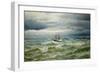 Sea-Piece, 1882-David James-Framed Giclee Print