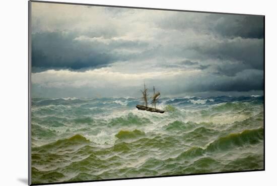 Sea-Piece, 1882-David James-Mounted Giclee Print