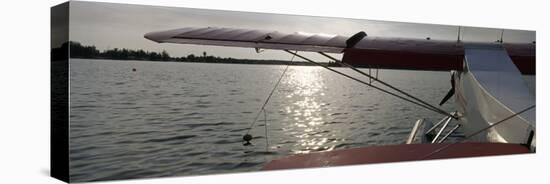 Sea Plane in a Lake, Lake Spenard, Anchorage, Alaska, USA-null-Stretched Canvas