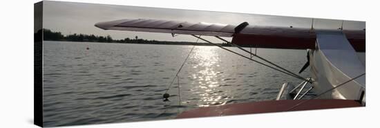 Sea Plane in a Lake, Lake Spenard, Anchorage, Alaska, USA-null-Stretched Canvas