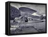 Sea Plane-Guillaume Carels-Framed Stretched Canvas