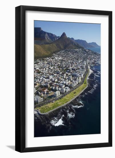 Sea Point Promenade, Lion's Head, Cape Town, South Africa-David Wall-Framed Photographic Print