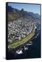 Sea Point Promenade, Lion's Head, Cape Town, South Africa-David Wall-Framed Stretched Canvas