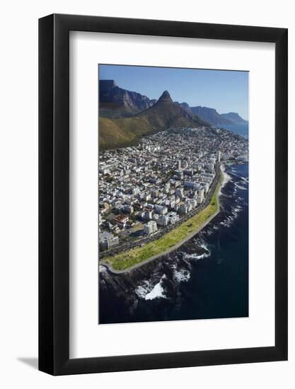 Sea Point Promenade, Lion's Head, Cape Town, South Africa-David Wall-Framed Photographic Print