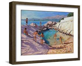 Sea Pool, Croatia-Andrew Macara-Framed Giclee Print