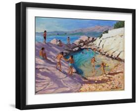 Sea Pool, Croatia-Andrew Macara-Framed Giclee Print