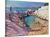 Sea Pool, Croatia-Andrew Macara-Stretched Canvas