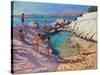 Sea Pool, Croatia-Andrew Macara-Stretched Canvas