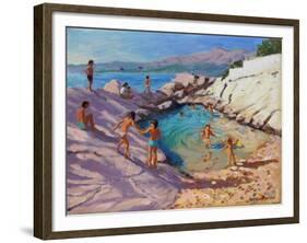 Sea Pool, Croatia-Andrew Macara-Framed Giclee Print