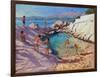 Sea Pool, Croatia-Andrew Macara-Framed Giclee Print