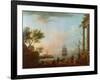 Sea Port, Sunrise, 1757-Claude Joseph Vernet-Framed Giclee Print