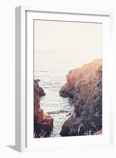 Sea Ranch Sunset-Elizabeth Kay-Framed Art Print