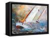 Sea Regatta At A Gale-balaikin2009-Framed Stretched Canvas