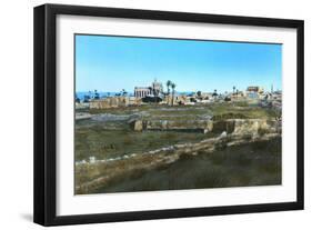 Sea Road to the East, Old Famagusta, Cyprus-null-Framed Giclee Print