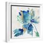 Sea Salt Floral II-Alex Black-Framed Art Print