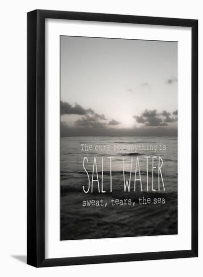 Sea Saltwater 2-Tracey Telik-Framed Art Print