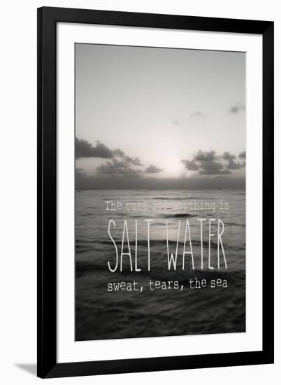 Sea Saltwater 2-Tracey Telik-Framed Art Print